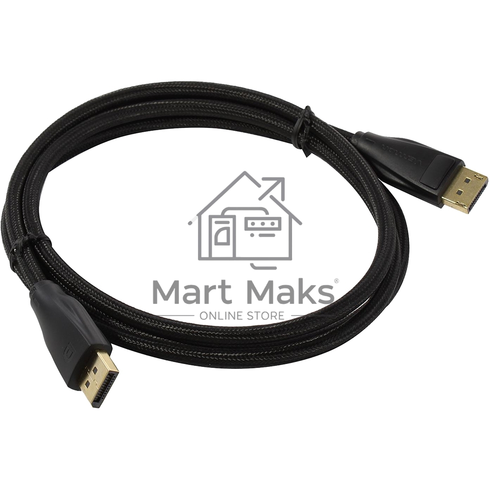 Кабель Vention DisplayPort v1.4 20M/20M - 1.5м