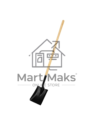 Лопата совковая Palisad LUXE 230х285х1500 мм, деревянный лакированный черенок