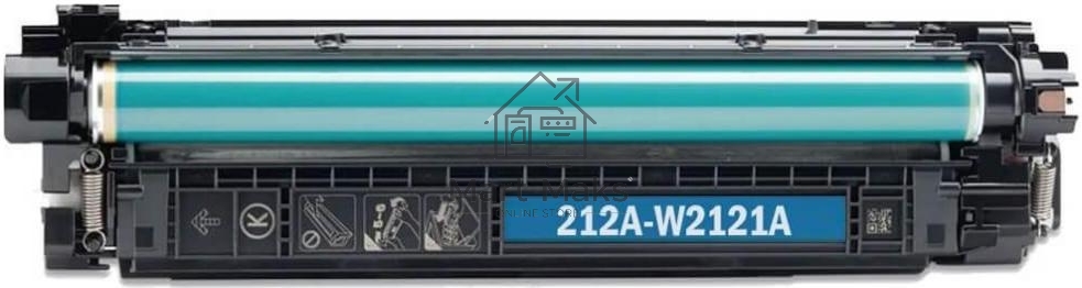 Картридж лазерный G&G GG-W2121A (212A) голубой (4500 стр.) для HP Color LJ M554/M555/578 Enterprise