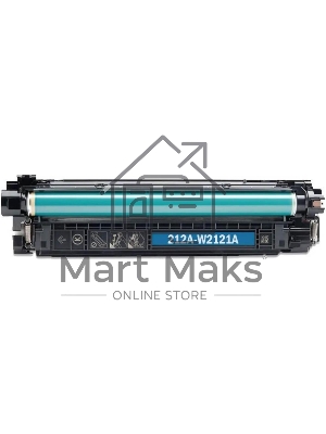 Картридж лазерный G&G GG-W2121A (212A) голубой (4500 стр.) для HP Color LJ M554/M555/578 Enterprise