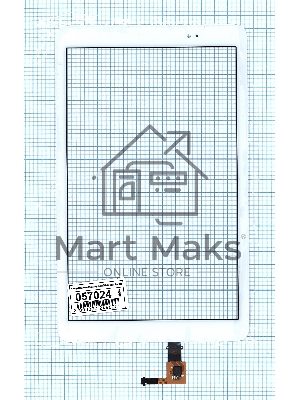 Сенсорное стекло (тачскрин) для Huawei MediaPad T1 10 белое