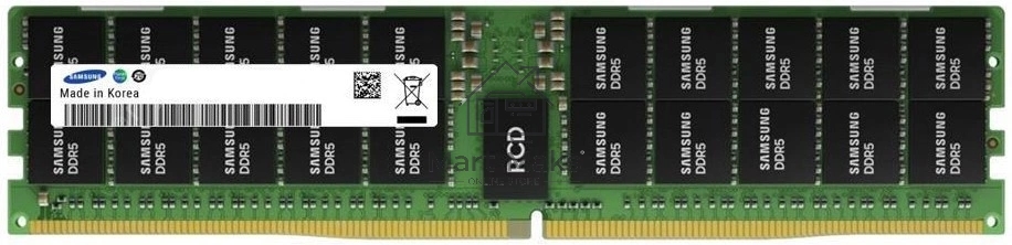 Оперативная память Samsung, DDR5, 64GB (1x64GB), 4800MHz, CL40, ECC, RDIMM, OEM