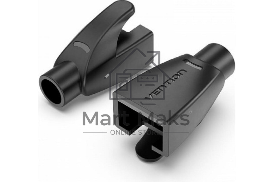 Колпачки изолирующие Vention для разъемов RJ-45 (50шт.) - черный