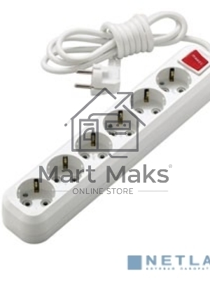 Удлинитель Makel MGP234 6гн 5 м с\з вкл.