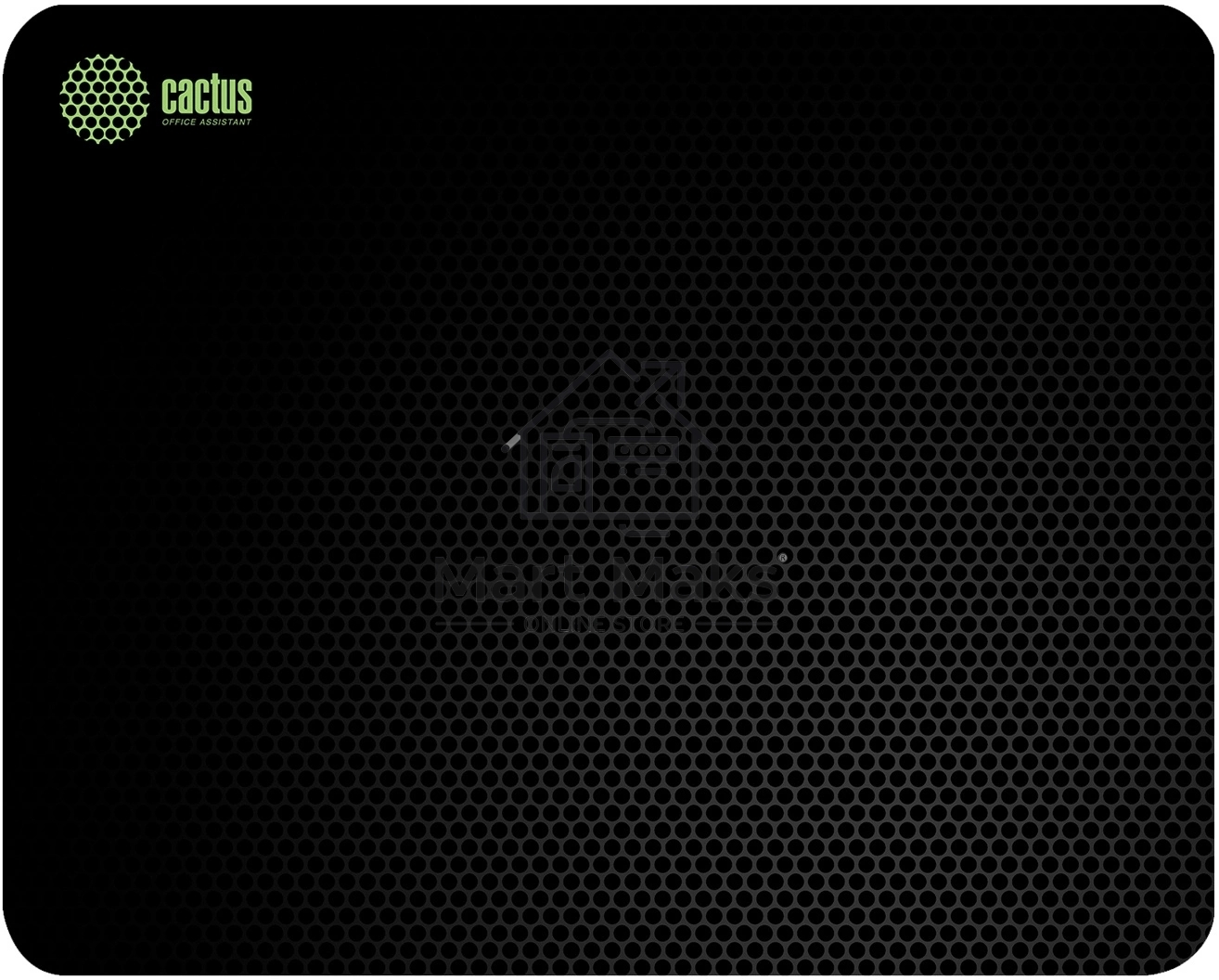 Коврик для мыши Cactus черный Mesh 250x200x3мм (CS-MPC-D02S)