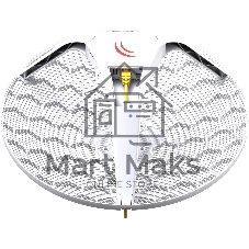 Точка доступа MikroTik LHG 5 Tripack (Three units of LHG 5 with 24.5dBi 5GHz antenna, Dual Chain 802.11an wireless, 600MHz CPU, 64MB RAM, 1x LAN, POE, PSU, RouterOS L3) – all three antennas in single box