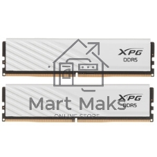 Оперативная память XPG Lancer Blade, DDR5, 32GB (2x16GB), 6000MHz, CL34, DIMM, с радиаторами, белый