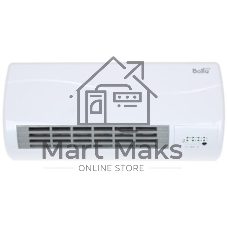 Тепловентилятор Ballu BFH/W-102W, белый, 2000 Вт, 25 м2, таймер
