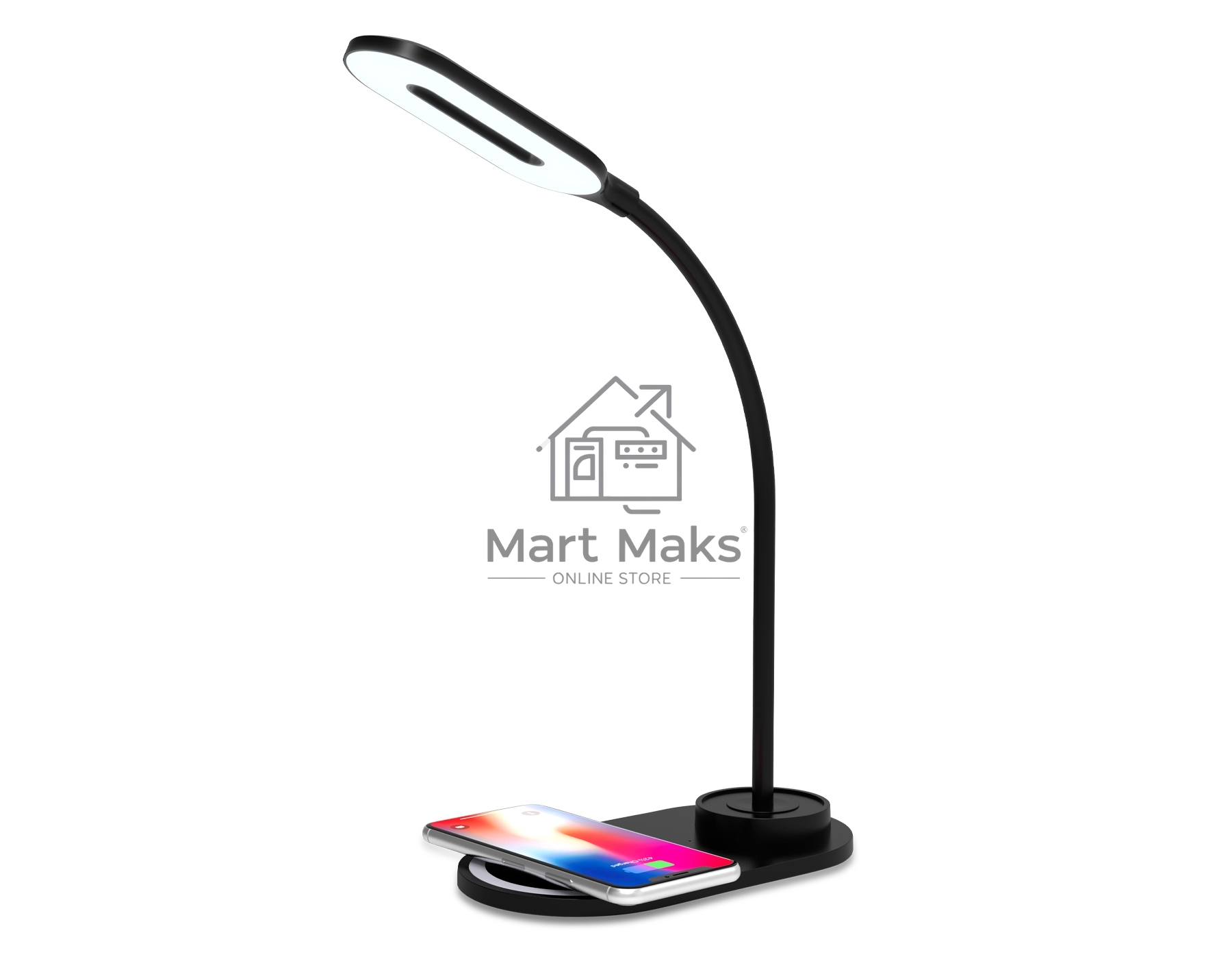 Светодиодная настольная лампа Ambrella light DE589 BK черный LED 3000-6400K 3W