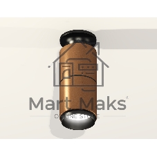 Светильник Ambrella Light XS6304170 SCF/PBK кофе песок/черный полированный MR16 GU5.3 (N6902, C6304, A2061, N6121)