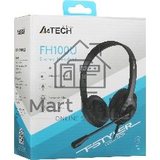 Гарнитура A4Tech Fstyler FH100U чёрный, проводная