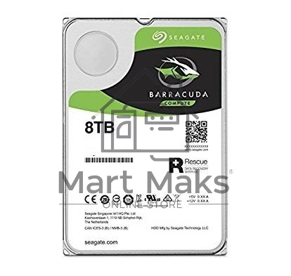 Жесткий диск Seagate SATA 8TB 5400RPM 6GB/S 256MB ST8000DM0043.5