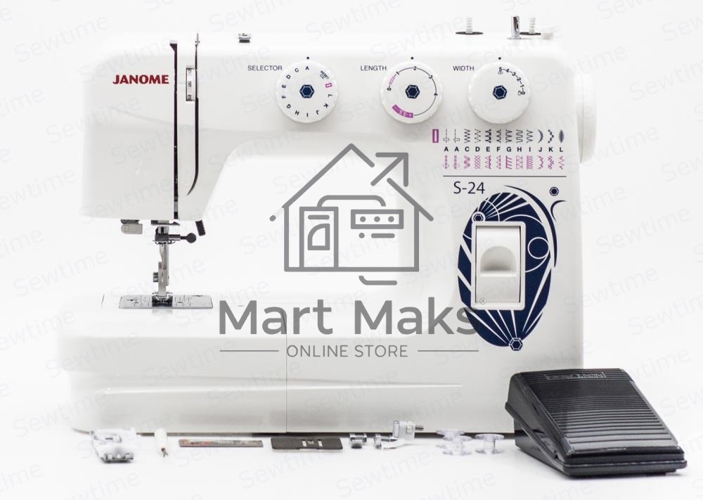 Швейная машина Janome S-24 белый