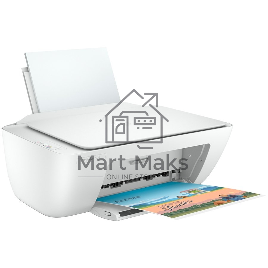 МФУ струйный HP DeskJet 2320 (7WN42B), A4, цветной, печ. до 7.5 стр/мин. (ч/б) до 5.5 стр/мин. (цвет), 1200 x 1200 dpi (ч/б) 4800 x 1200 dpi (цвет), USB