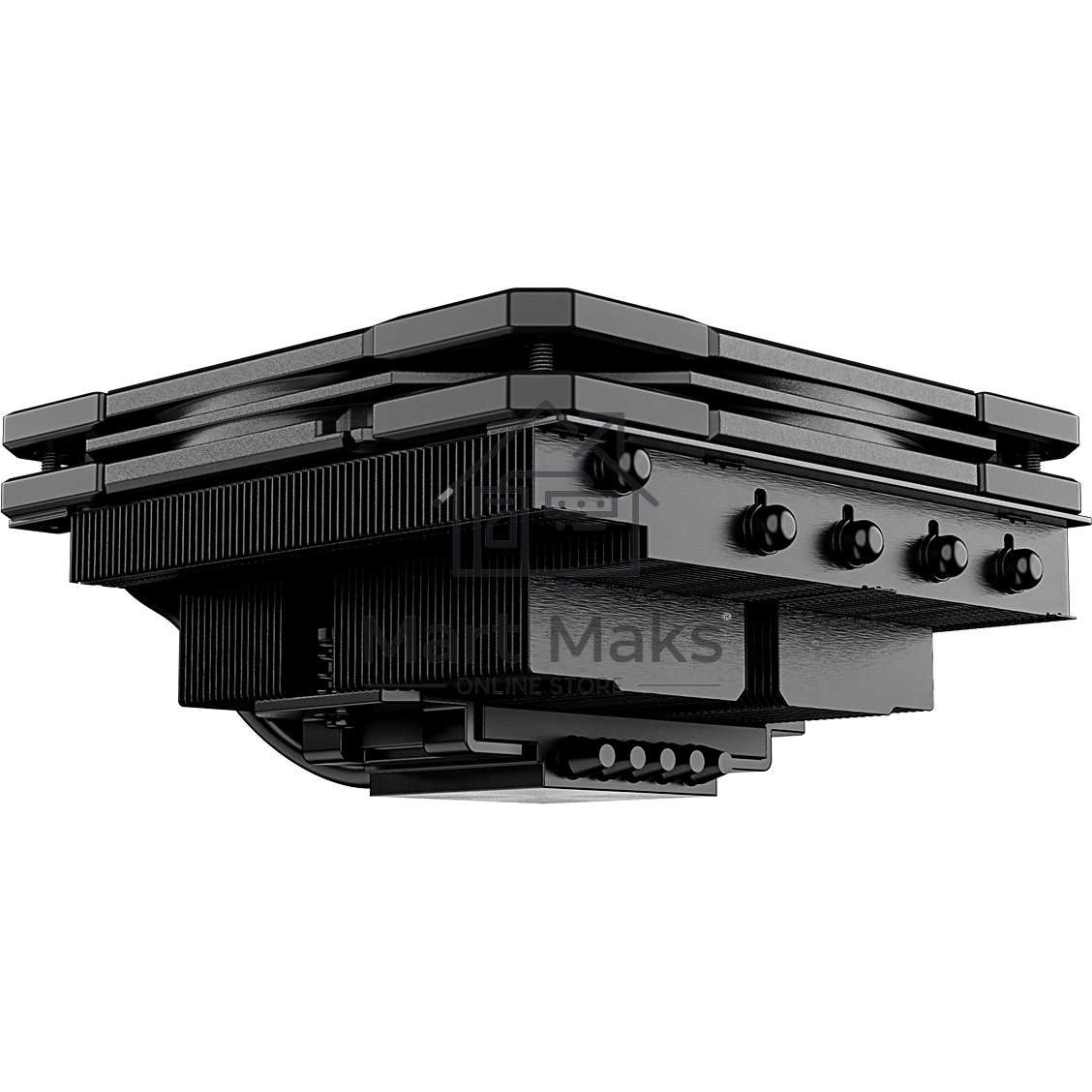 Кулер ID-COOLING IS-55 черный 120мм алюминий+медь 2000rpm 31.5db 4-pin 125W 55мм