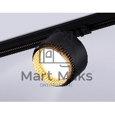Трековый однофазный светильник Ambrella light GL5381 BK/GD черный/золото GX53 max 12W D95*130