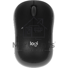 Мышь беспроводная Logitech B175 черный, 1000 dpi, радиоканал, USB, кнопки - 3