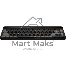 Клавиатура беспроводная A4Tech Fstyler FBK30 черный/серый USB BT/Radio slim Multimedia