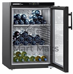 Винный шкаф Liebherr WKb 1812 Vinothek черный (однокамерный)