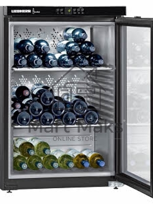 Винный шкаф Liebherr WKb 1812 Vinothek черный (однокамерный)