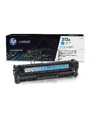 Тонер Картридж HP 312A CF381A голубой для HP CLJ Pro M476 (2400стр.)
