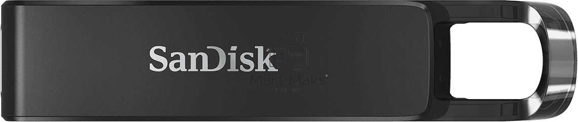 Флешка USB R/W R/W 64GB SanDisk CZ460 Ultra Type-C, USB Type-C, черный