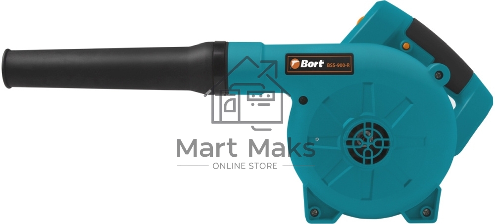 Воздуходувка Bort BSS-900-R 900Вт пит.:от сети синий