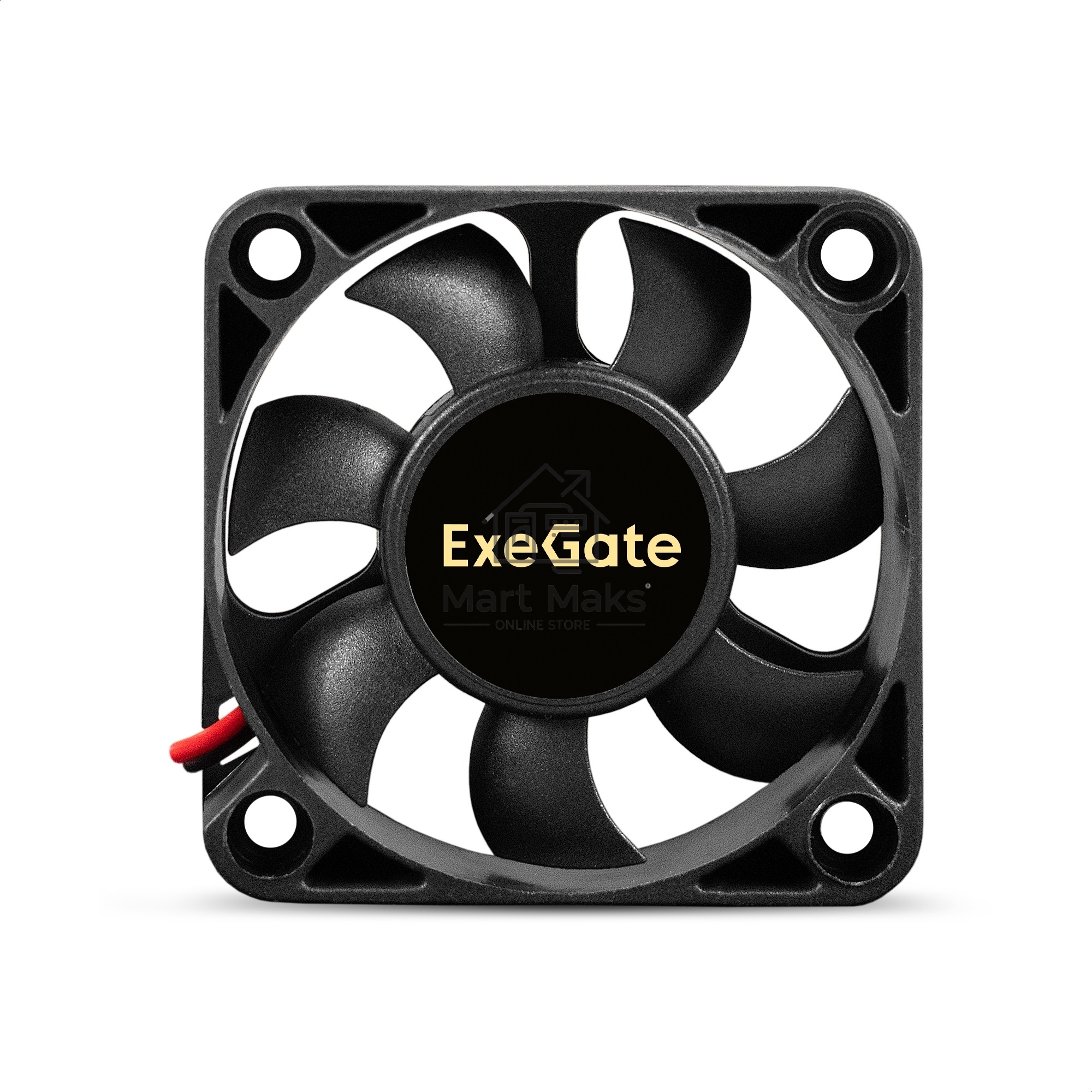Вентилятор для корпуса ExeGate EX05010S2P-5 черный, 50 мм, 5500 об/мин, 27 дБ, 2 pin