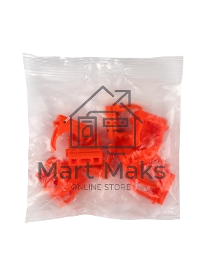 Крепеж-клипса оранжевая d20 мм Plast PROxima(10 шт)