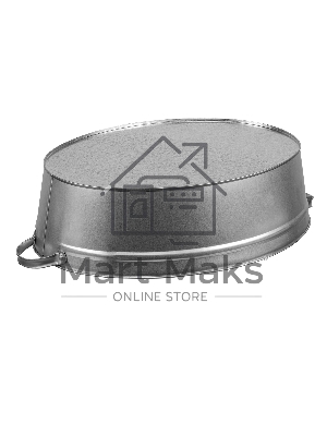 Таз оцинкованный овальный 23 л, Россия Сибртех