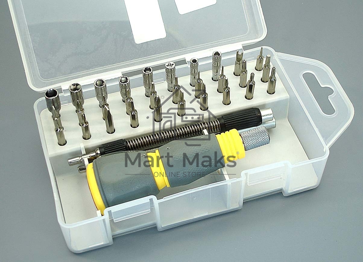 Отвертка со сменными насадками Best BST-2990C 33 в 1