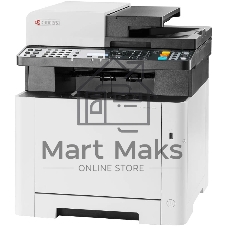 МФУ лазерное Kyocera MA2100cwfx (110C0A3NL0), A4, цветной, печ. до 21 стр/мин., скан. до 30 стр/мин. (ч/б) 23 стр/мин. (цвет), 1200 x 1200 dpi (печать) 600x600dpi (скан.), USB, RJ-45, Wi-Fi, Air Print, Mopria (замена M5521cdw)