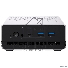 Компьютер Chuwi Ubox AMD Ryzen 5 6600H(3.3Ghz)/16384Mb/512PCISSDGb/Int:AMD Radeon/BT/WiFi/war 1y/1.35kg/Iron Gray/Win11Pro + DDR5 (SODIMM MAX 64GB)(RAM slot*2)/USB2.0*1/USB3.2G1*3/Type-C*1(DP,PD)/HDMI*1/DP*1/RJ45*2/WIFI6,BT5.