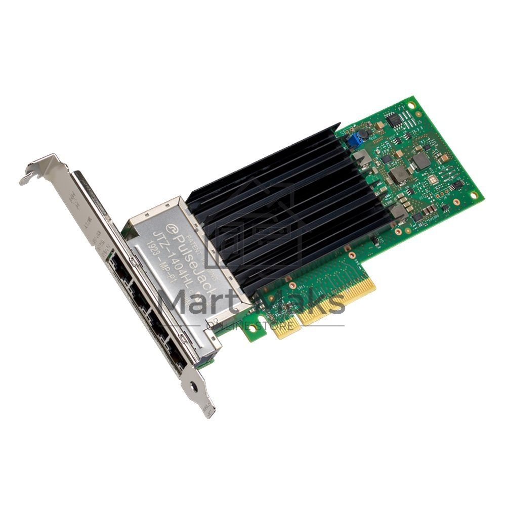 Сетевая карта Intel® Ethernet Converged Network Adapter X710-T4L Quad-port 10GbE/5GbE/2.5GbE/1GbE/100Mb, RJ45, PCI-E x8, iSCSI, NFS,VMDq, VXLAN, GENEVE, NVGRE, MPLS, and VXLAN-GPE