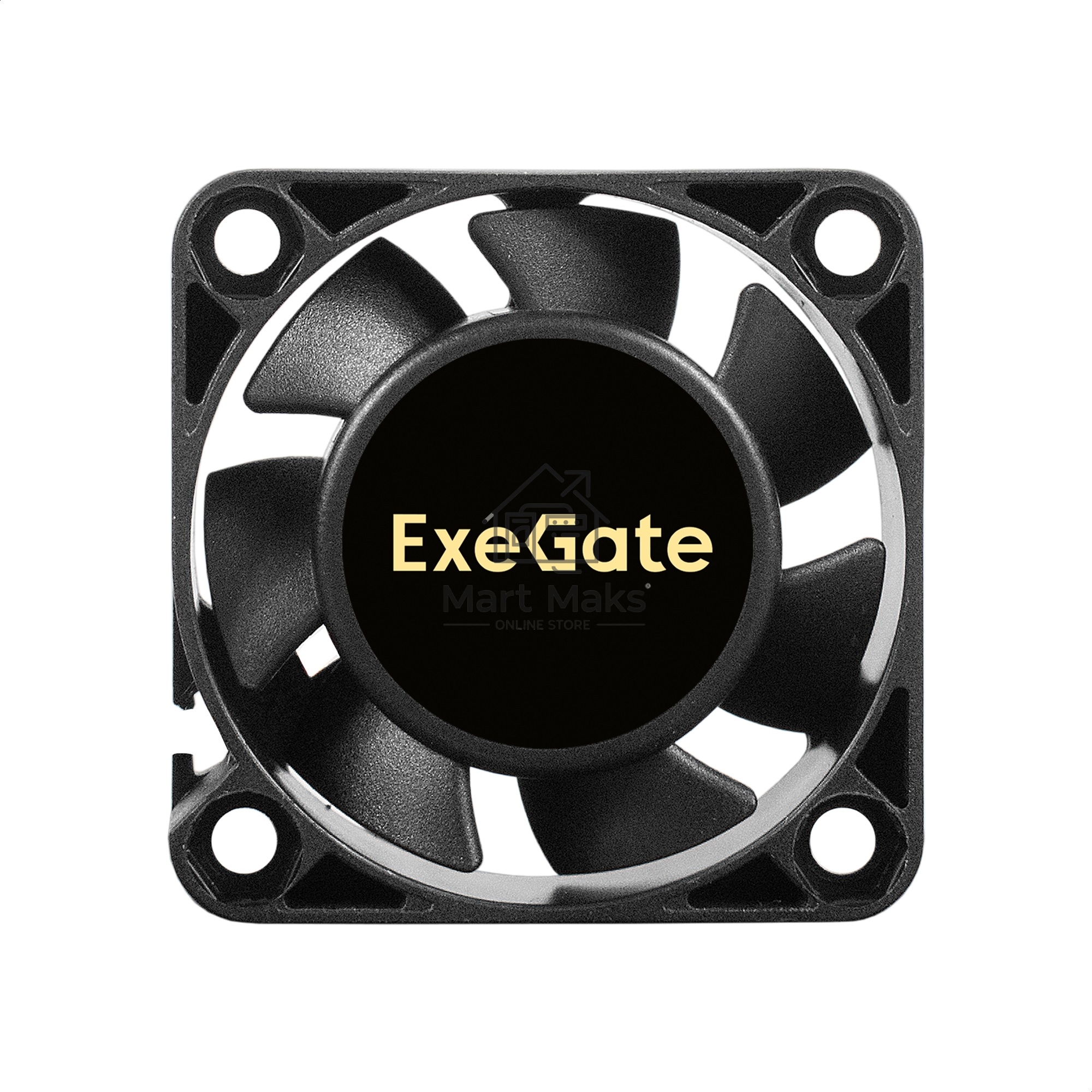 Вентилятор для корпуса ExeGate EX04010S3P-24 черный, 40 мм, 7500 об/мин, 37.5 дБ, 3 pin