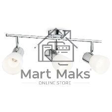Светильник Ambrella light TR3965/3 CH/FR хром/белый матовый E27*3 max 40W 460*82*200