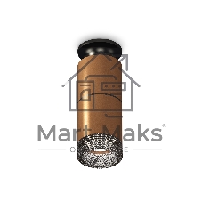 Светильник Ambrella Light XS6304171 SCF/PBK/BK кофе песок/черный полированный/тонированный MR16 GU5.3