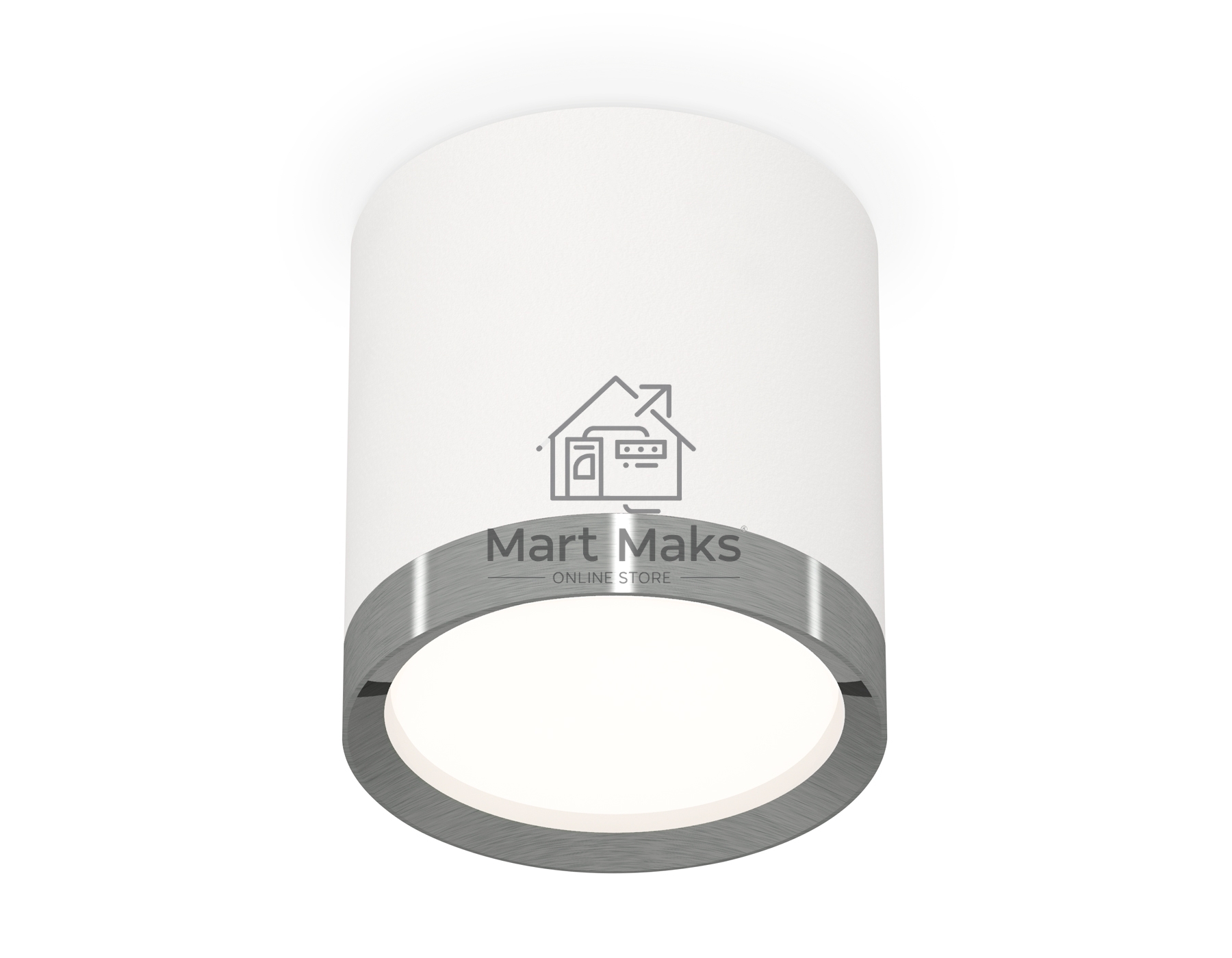 Светильник Ambrella Light XS8141006 SWH/PPH белый песок/графит полированный GX53 (C8141, N8133)