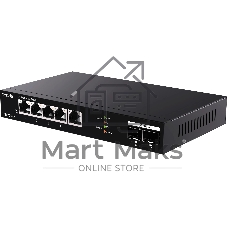 Коммутатор Tenda TEM2007X, 5×2.5 Гбит/с + 2×10 Гбит/с SFP+, неуправляемый