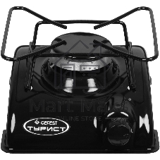 Плита настольная газовая Gefest T1 802 K3 черный, 1.55 кВт, газовая, конфорки - 1, эмаль, поворотные переключатели