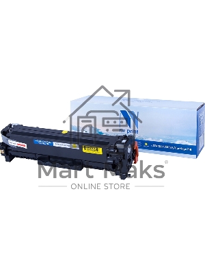 Картридж лазерный NVPrint совместимый HP CE412A/CC532A/Canon 718 Yellow для LaserJet Color M351a/M375nw/M451dn/M451dw/M451nw/M475dn/M475dw/CP2025/CP2025dn/CP2025n/MFP-CM2320fx/CM2320n/Canon i-SENSYS LBP-7200Cdn/7210Cdn/7660Cdn/7680Cх/MF8330Cdn/8340Cdn/835