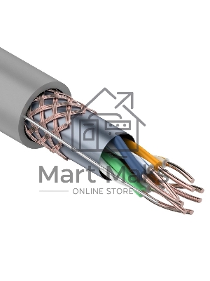 Кабель витая пара Rexant SFTP 4PR 24AWG, CAT5e, бухта 305 м