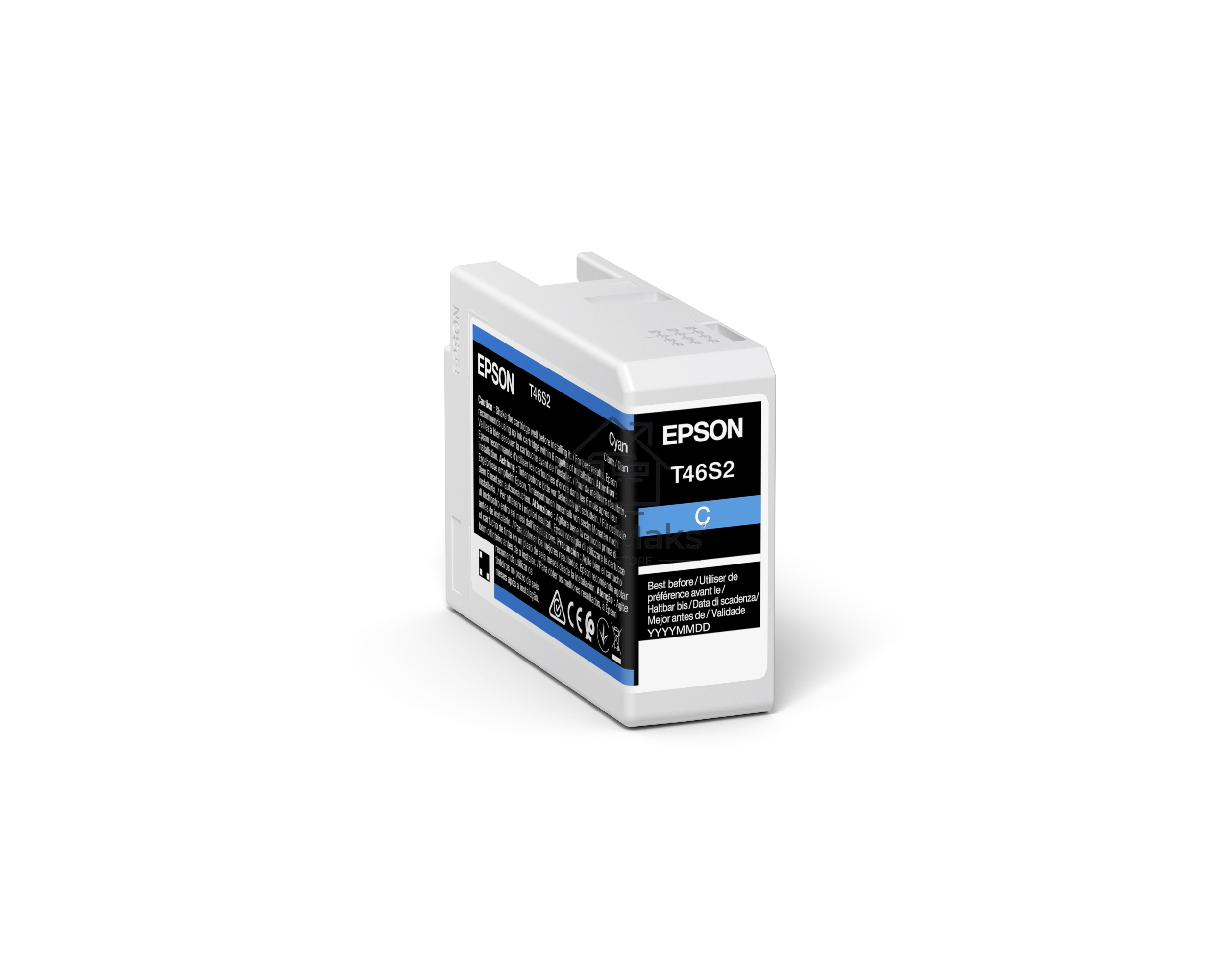 Картридж струйный голубой Epson T46S2 для SC-P700