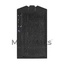 Компьютерный корпус Miditower ExeGate EVO-9205 (ATX, без БП, с окном, 1*USB+1*USB 3.0, аудио, 3 вент. 12см с RGb подсветкой)