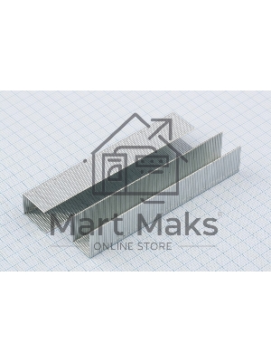 Скобы GROSS, 14 мм, для мебельного степлера, усиленные, тип 53, 1000 шт. GROSS 41714