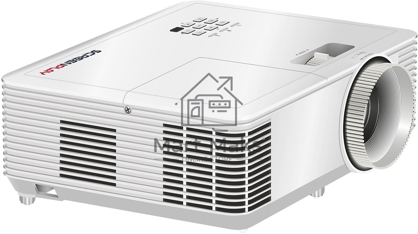 Проектор InFocus SP126 белый (DLP, 1280x800, 4000Lm, 1.54-1.72:1, 30000:1, VGA, HDMI, S-Video, USB-A) (SP126)
