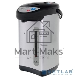 Термопот Mystery MTP-2452 4л. 700Вт черный/серебристый