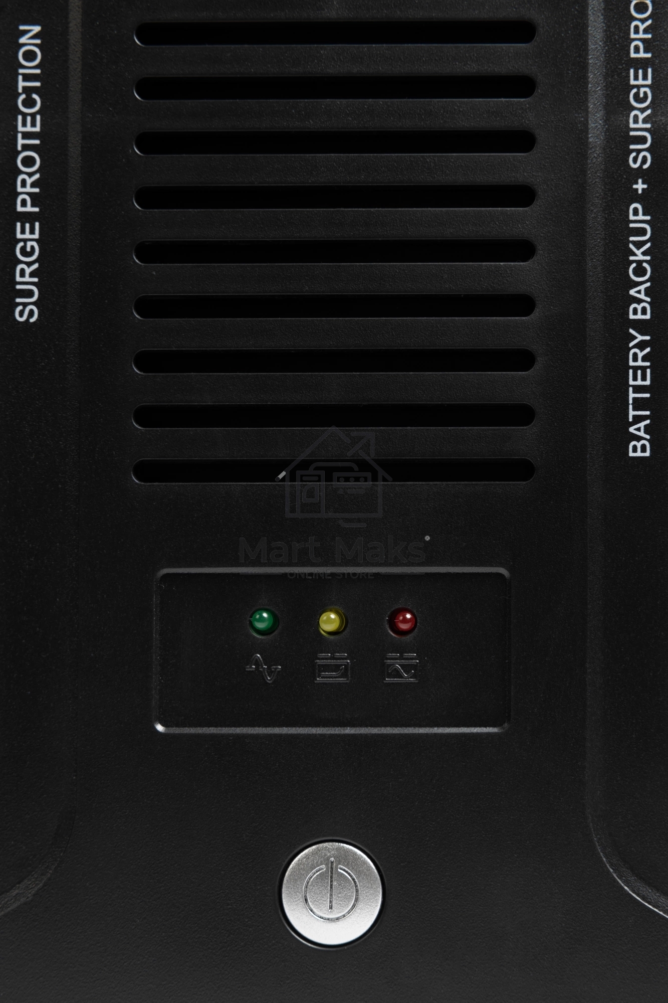 Источник бесперебойного питания SMARTWATT UPS SAFE PRO 1000 черный 1000/600 ВА/Вт, линейно-интерактивный, напольный/настенный, LED индикация, Shuko CEE7/4 - 8 шт. (4 шт. с резервным питанием, 4 шт. - сетевой фильтр)