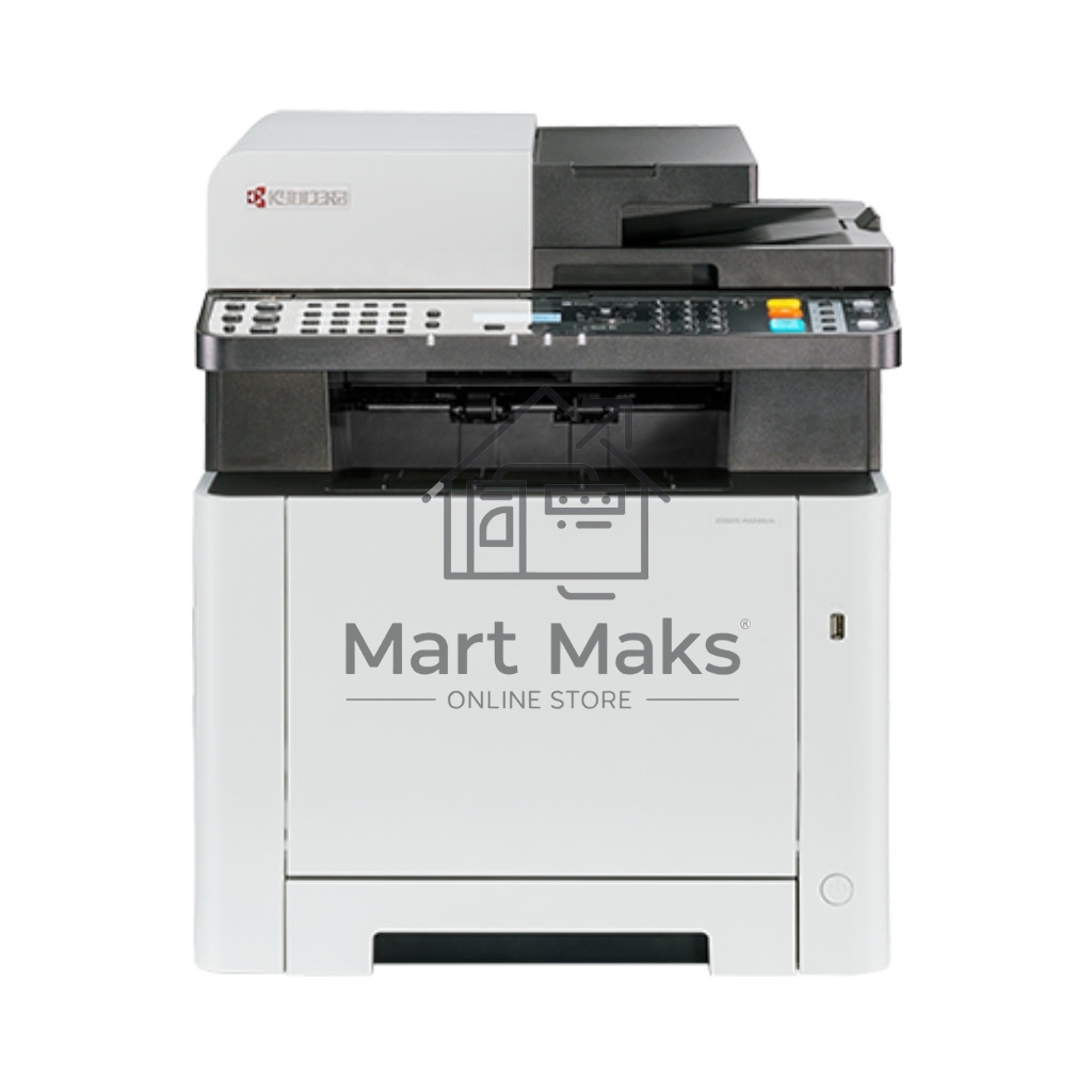 МФУ лазерный Kyocera MA2100cwfx (110C0A3NL0), A4, цветной, печ. до 21 стр/мин., скан. до 30 стр/мин. (ч/б) 23 стр/мин. (цвет), 1200 x 1200 dpi (печать) 600x600dpi (скан.), USB, RJ-45, Wi-Fi, Air Print, Mopria