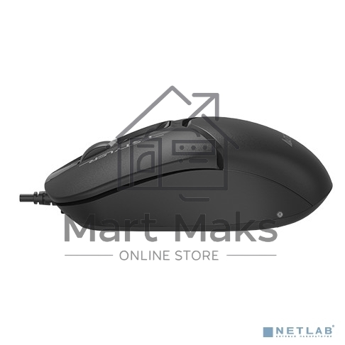 Мышь проводная A4Tech Fstyler FM12ST черный, 1200 dpi, USB, кнопки - 3